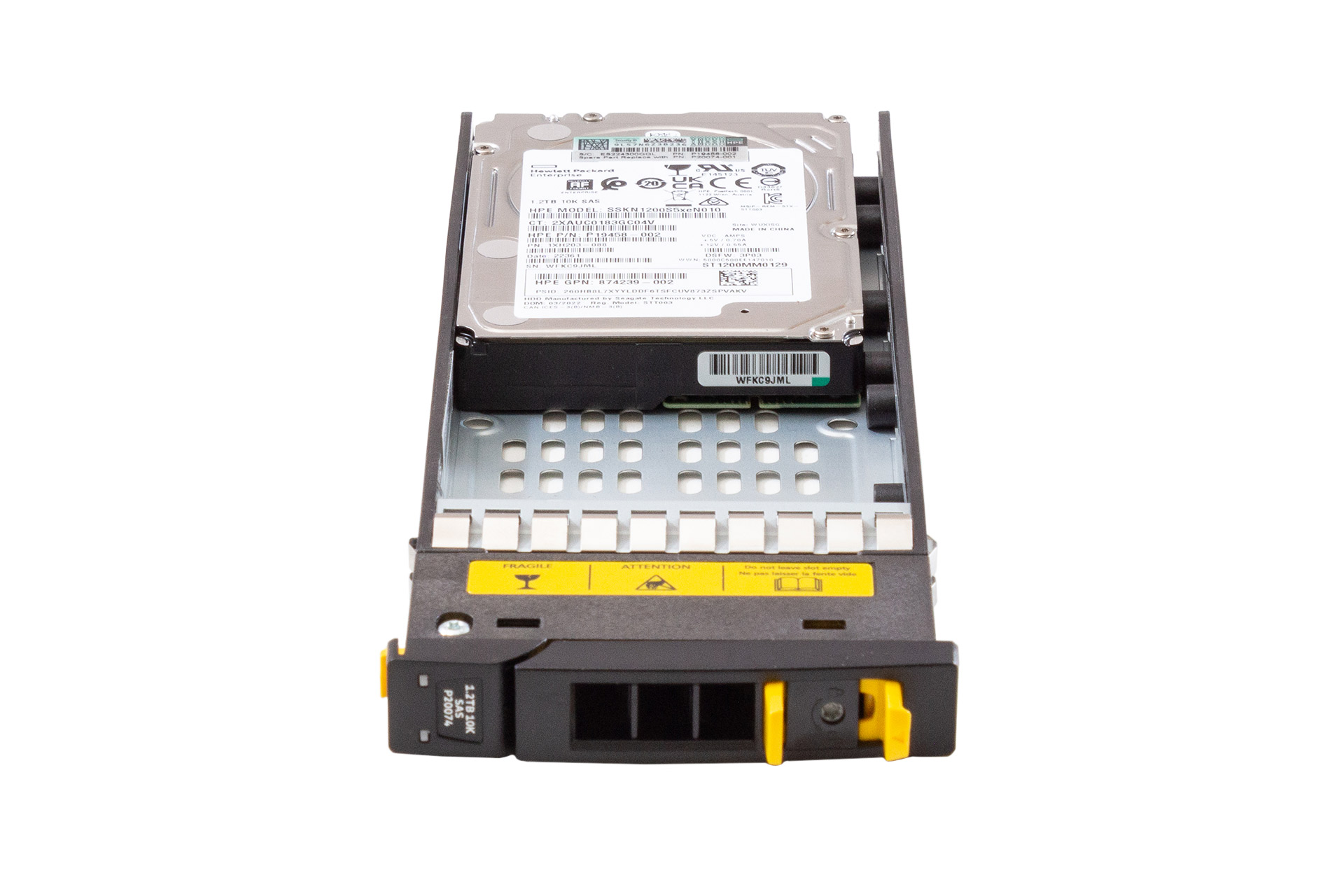 HPE 3PAR HDD 1.2TB 6G SAS 10k 2.5" SFF 520b Festplatte