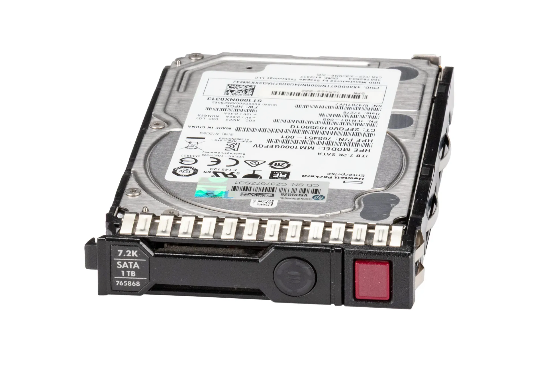 HPE 1TB 6G SATA HDD 7.2k, 2.5 Zoll SFF Festplatte für Server, SC HPE 1TB 6G SATA HDD 7.2k, 2.5 Zoll SFF Festplatte für Server, SC